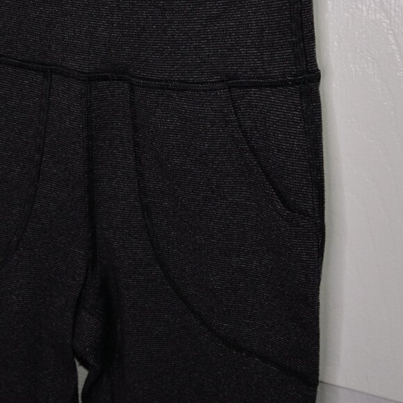 Lululemon Will Pant High Rise Black Deep Coal Slub Denim Sz 2 - Picture 6 of 7